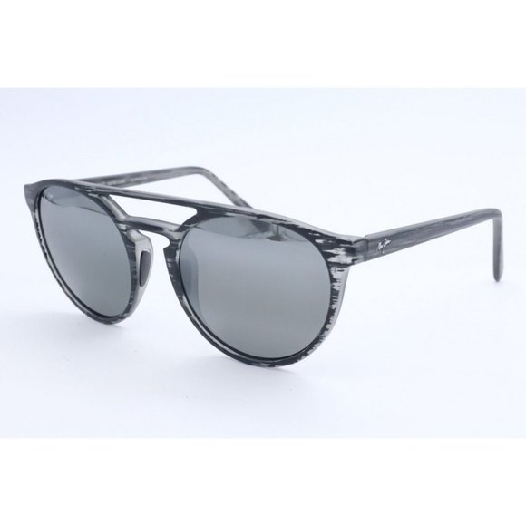 Maui Jim AH DANG MJ 781-11MS Gray Tortoise Sunglasses Neutral Grey Polarized (B)